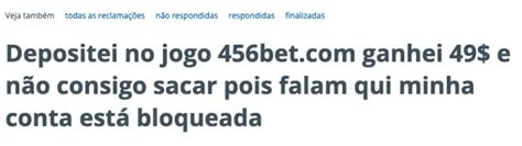 plataforma 456bet,456bet reclame aqui